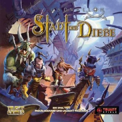 Alle Details zum Brettspiel Cadwallon: Stadt der Diebe und ähnlichen Spielen