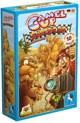 Alle Details zum Brettspiel Camel Up: Supercup (Erweiterung) und ähnlichen Spielen