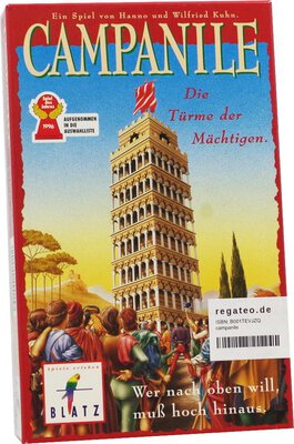 Alle Details zum Brettspiel Campanile - Die Türme der Mächtigen und ähnlichen Spielen
