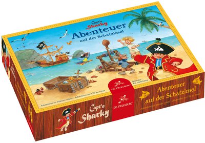 Alle Details zum Brettspiel Capt'n Sharky: Abenteuer auf der Schatzinsel und ähnlichen Spielen