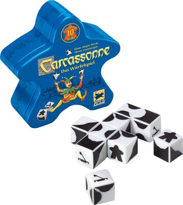 Alle Details zum Brettspiel Carcassonne: Das Würfelspiel und ähnlichen Spielen