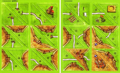 Alle Details zum Brettspiel Carcassonne: Halb so Wild (Mini-Erweiterung) und ähnlichen Spielen