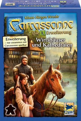 Alle Details zum Brettspiel Carcassonne: Wirtshäuser und Kathedralen (1. Erweiterung) und ähnlichen Spielen