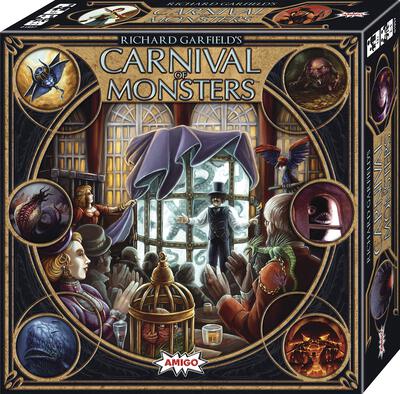 Alle Details zum Brettspiel Carnival of Monsters und ähnlichen Spielen