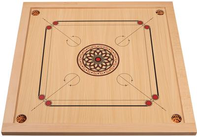 Alle Details zum Brettspiel Carrom und ähnlichen Spielen