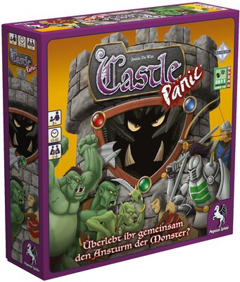 Alle Details zum Brettspiel Castle Panic und ähnlichen Spielen