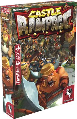 Alle Details zum Brettspiel Castle Rampage und ähnlichen Spielen