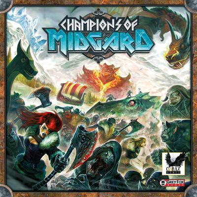 Alle Details zum Brettspiel Champions of Midgard und ähnlichen Spielen