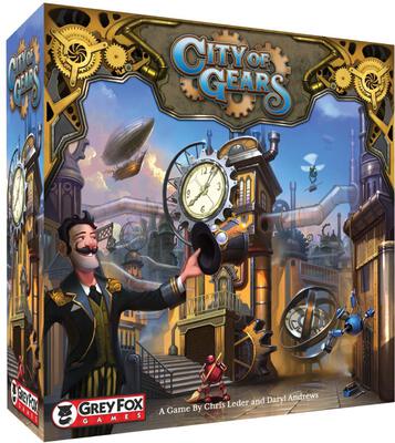 Alle Details zum Brettspiel City of Gears und ähnlichen Spielen
