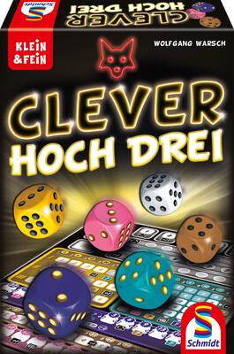 Alle Details zum Brettspiel Clever hoch Drei Würfelspiel und ähnlichen Spielen