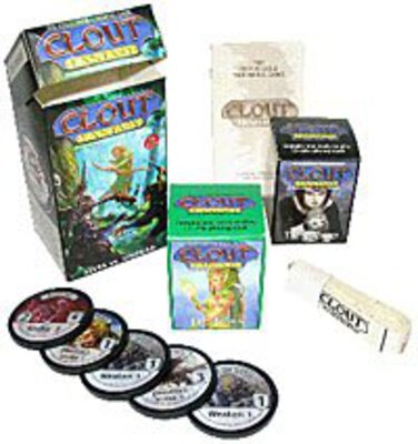 Alle Details zum Brettspiel Clout Fantasy und ähnlichen Spielen