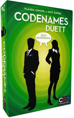 Alle Details zum Brettspiel Codenames: Duett und ähnlichen Spielen