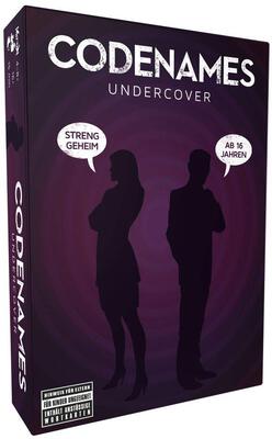 Alle Details zum Brettspiel Codenames Undercover und ähnlichen Spielen