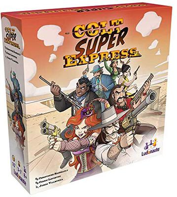 Alle Details zum Brettspiel Colt Super Express und ähnlichen Spielen