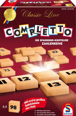 Alle Details zum Brettspiel Completto und ähnlichen Spielen