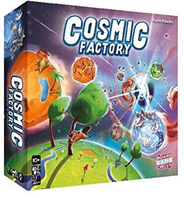 Alle Details zum Brettspiel Cosmic Factory und ähnlichen Spielen