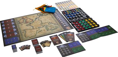 Alle Details zum Brettspiel Crusader Kings und ähnlichen Spielen