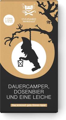 Alle Details zum Brettspiel Culinario Mortale: Dauercamper, Dosenbier und eine Leiche und ähnlichen Spielen