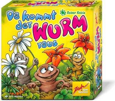 Alle Details zum Brettspiel Da kommt der Wurm raus und ähnlichen Spielen