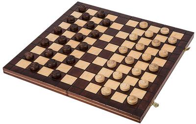 Alle Details zum Brettspiel Damenspiel / Dammen / Dames / International Checkers und ähnlichen Spielen