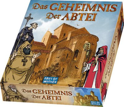 Alle Details zum Brettspiel Das Geheimnis der Abtei und ähnlichen Spielen