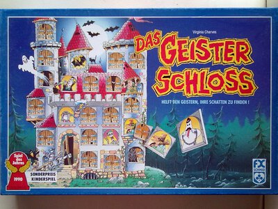 Alle Details zum Brettspiel Das Geisterschloss (Kinderspiel des Jahres 1990) und ähnlichen Spielen