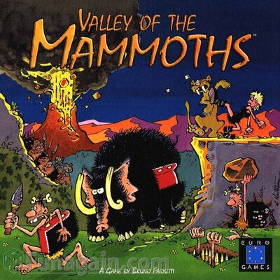Alle Details zum Brettspiel Das Tal der Mammuts und ähnlichen Spielen