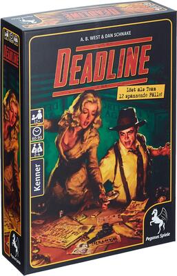 Alle Details zum Brettspiel Deadline und ähnlichen Spielen
