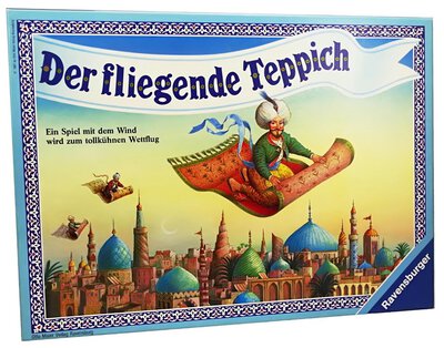 Alle Details zum Brettspiel Der fliegende Teppich und ähnlichen Spielen