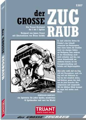 Alle Details zum Brettspiel Der Grosse Zugraub und ähnlichen Spielen