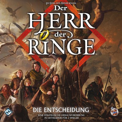 Alle Details zum Brettspiel Der Herr der Ringe: Die Entscheidung und ähnlichen Spielen