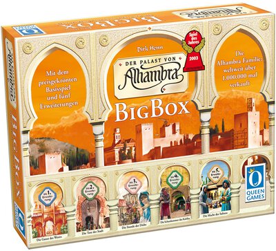 Alle Details zum Brettspiel Der Palast von Alhambra: Die Macht des Sultans (5. Erweiterung) und ähnlichen Spielen