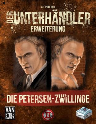 Alle Details zum Brettspiel Der Unterhändler: Die Petersen-Zwillinge (2. Erweiterung) und ähnlichen Spielen