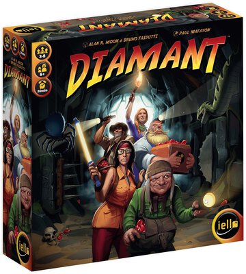 Alle Details zum Brettspiel Diamant und ähnlichen Spielen