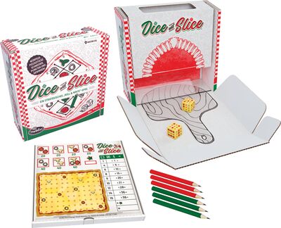 Alle Details zum Brettspiel Dice and Slice und ähnlichen Spielen