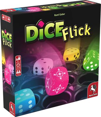 Alle Details zum Brettspiel Dice Flick und ähnlichen Spielen