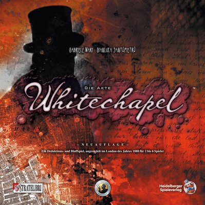 Alle Details zum Brettspiel Die Akte Whitechapel und ähnlichen Spielen