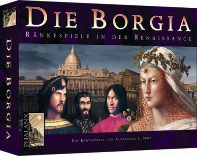 Alle Details zum Brettspiel Die Borgia: Ränkespiele in der Renaissance und ähnlichen Spielen