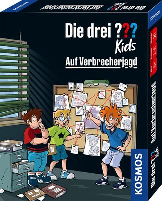 Alle Details zum Brettspiel Die drei ??? Kids: Auf Verbrecherjagd und ähnlichen Spielen