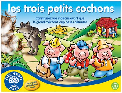 Alle Details zum Brettspiel Die drei kleinen Schweinchen und ähnlichen Spielen