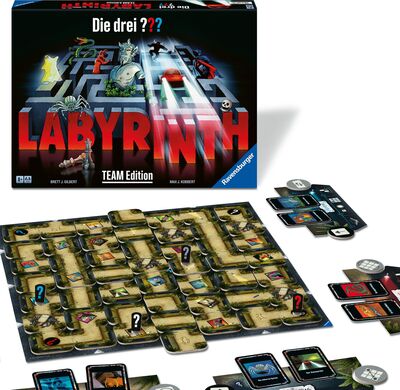 Alle Details zum Brettspiel Die drei ??? Labyrinth: Team Edition und ähnlichen Spielen