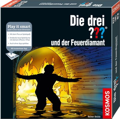 Alle Details zum Brettspiel Die drei ??? und der Feuerdiamant und ähnlichen Spielen