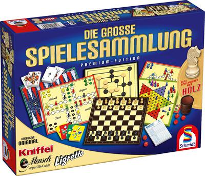 Alle Details zum Brettspiel Die große Spielesammlung und ähnlichen Spielen