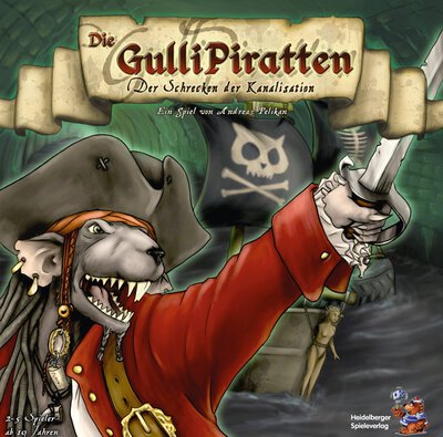 Alle Details zum Brettspiel Die GulliPiratten: Der Schrecken der Kanalisation und ähnlichen Spielen