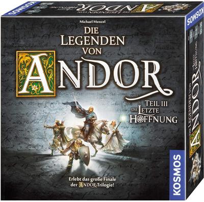 Alle Details zum Brettspiel Die Legenden von Andor: Die letzte Hoffnung (4. Erweiterung) und ähnlichen Spielen