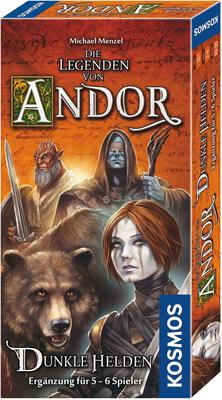 Alle Details zum Brettspiel Die Legenden von Andor: Dunkle Helden (5. Erweiterung) und ähnlichen Spielen