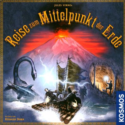Alle Details zum Brettspiel Die Reise zum Mittelpunkt der Erde (KOSMOS) und ähnlichen Spielen