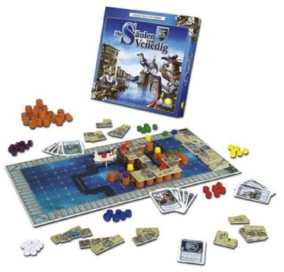 Alle Details zum Brettspiel Die Säulen von Venedig und ähnlichen Spielen