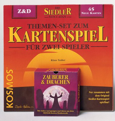 Alle Details zum Brettspiel Die Siedler von Catan: Kartenspiel – Zauberer & Drachen und ähnlichen Spielen