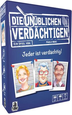 Alle Details zum Brettspiel Die unüblichen Verdächtigen Spiel und ähnlichen Spielen